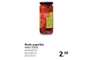 first state rode paprika