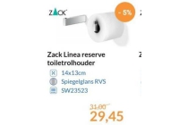 zack linea reserve toiletrolhouder