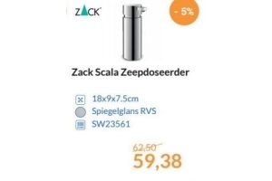 zack scala zeepdoseerder