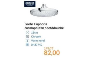 grohe euphoria cosmopolitan hoofddouche