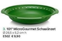 microgourmet schaalinzet