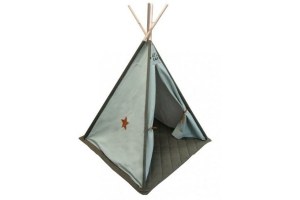 overseas tipi tent canvas luxe olive ice