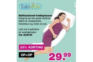 babyjem multifunctioneel voedingskussen