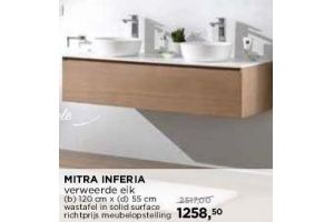 mitra wastafel in solid surface