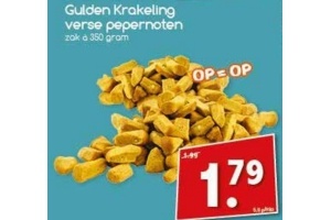 gulden krakeling verse pepernoten