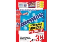 alle multipacks snoep of pepermuntrollen