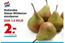 hollandse gieser wildeman stoofperen