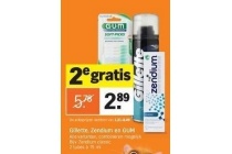 gilette zendium en gum