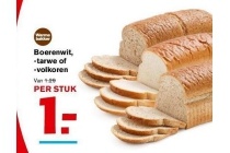 boerenwit tarwe of volkoren