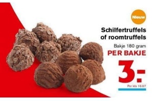 schilfertruffels of roomtruffels