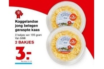 koggelandse jong belegen geraspte kaas