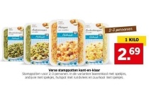 verse stamppot kant en klaar 1 kilo