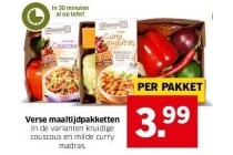 verse maaltijdpakketten