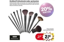 kruidvat professionele make up kwasten