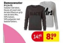 damessweater