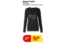 dames t shirt