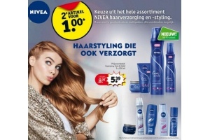 nivea haarverzorging en styling