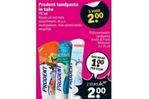prodent tandpasta in tube