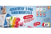 aquafresh 3 pak tandenborstels