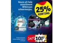 alle wilkinson scheermesjes