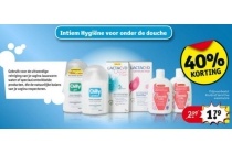 intiem hygiene voor onder de douche