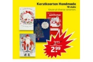 kerstkaarten handmade