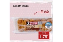 gevulde kano s