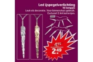 led ijspegelverlichting