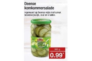 deense komkommersalade
