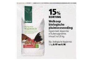 welkoop biologische pluimveevoeding