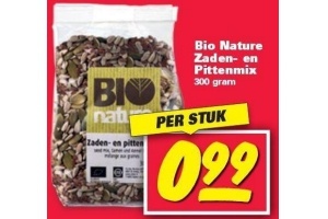 bio nature zaden en pittenmix