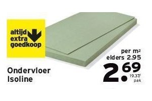 ondervloer isoline