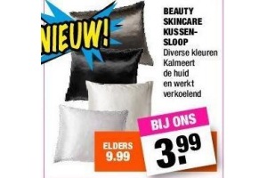 beauty skincare kussensloop