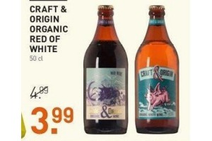 craft en origin organic red of white