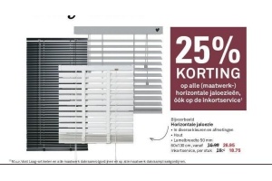 maatwerk horizontale jaloezieen