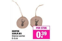 houten schijfjes