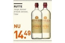 rutte jonge jenever of oude jenever