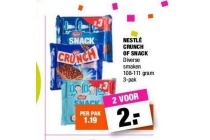 nestle crunch of snack