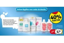 intiem hygiene voor onder de douche