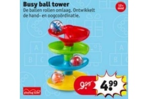 busy ball tower