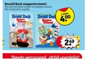 donald duck moppentrommel