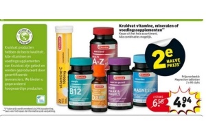 kruidvat vitamine mineralen of voedingssupplementen