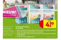 kruidvat aanvulling op voeding