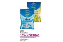 vicks keelpastilles