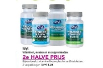 idyl vitaminen mineralen en supplementen