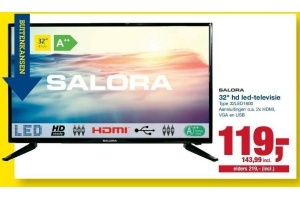 32 inch hd led televisie