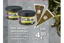 alle zeewierdelicatessen