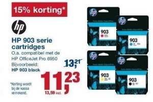 hp 903 serie cartridges