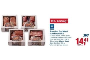 passion for meat rundersteaks