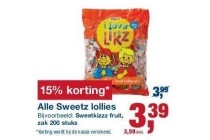 sweetz lollies